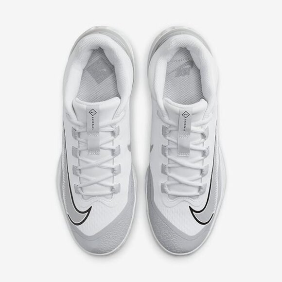 Nike Mens Alpha Huarache Elite 4 Metal Baseball Cleats FD2745-104 Black Size 8 - Picture 4 of 9